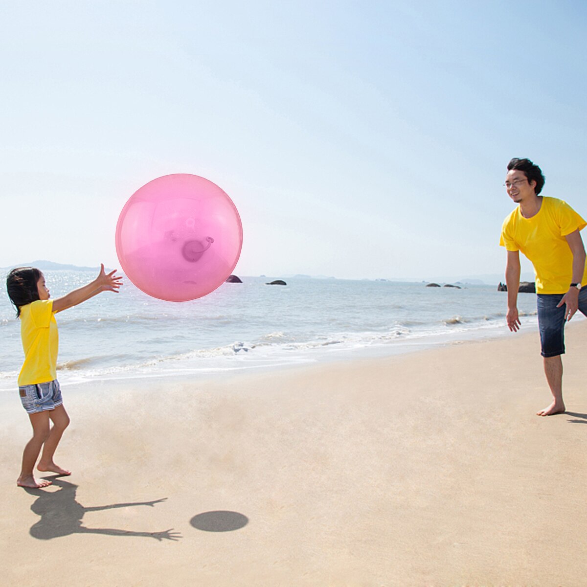 120CM de globo inflable de juguete bola increíble resistente al desgarro súper pelotas inflables para interior juego al aire libre Juegos al aire libre