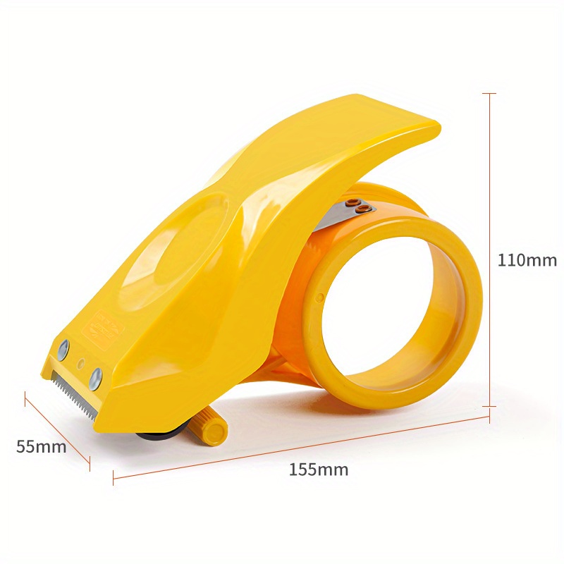 Heavy Duty Tape Dispenser,Reusable, Replaceable, Eco-Friendly Master Piece Dispenser for Pros with Patented 10° Sloped: Mixed Color