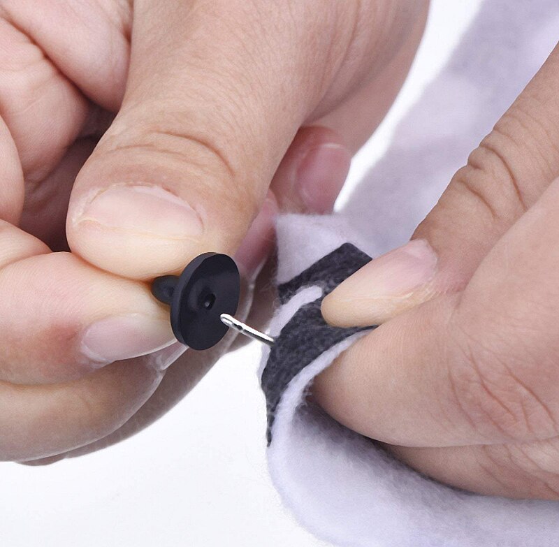 50 stuks/pak Veiligheid Broche Slot Metalen Rubber Kleurrijke Pins Terug Knop Gesp Sluitingen voor pin Broche base Sieraden Accessoires