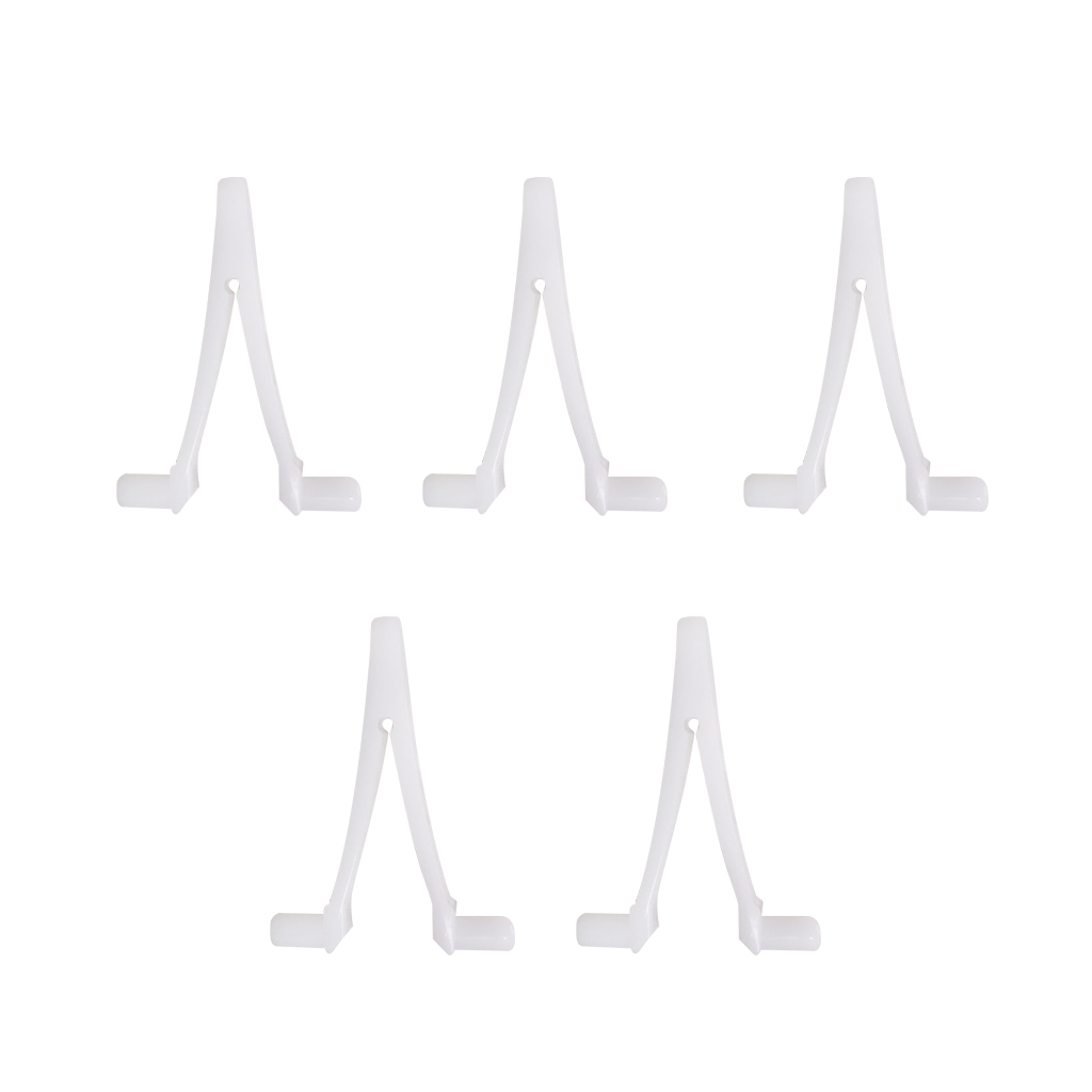 5 Piece Swimming Pool Accessories Butterfly V Clips Replacement Standard Pole Attachment Clips for Skimmer Net Leaf Rake Brush