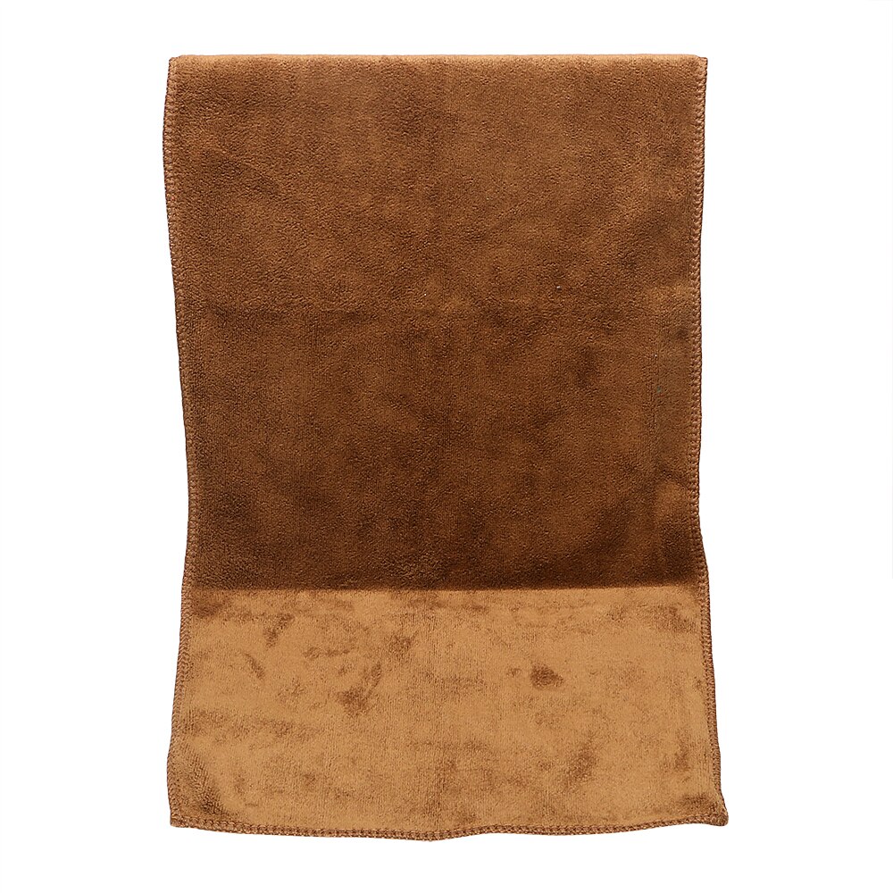 30*70cm Car-styling Ultra Soft Microfiber Cloth Car Wash Towel for Car Wax Polish Cleaning Tool Auto Care Detailing 4 Colors: Brown