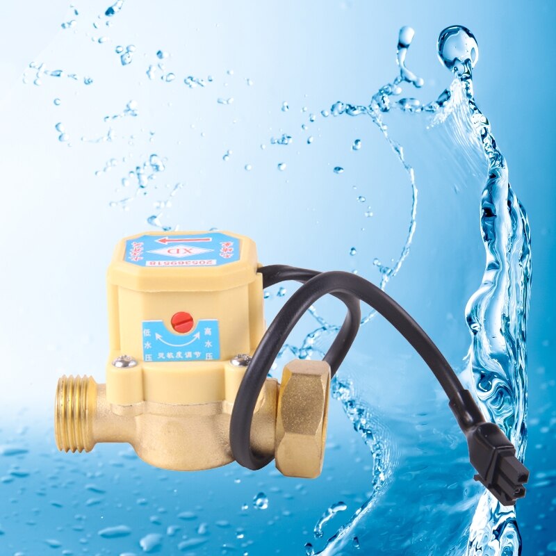 Praktische Water Flow Switch Sesnor Gevoelige Inductie Automatische Schakelaar Controller 26Mm 3/4 "Pt Draad Voor Huishoudelijke