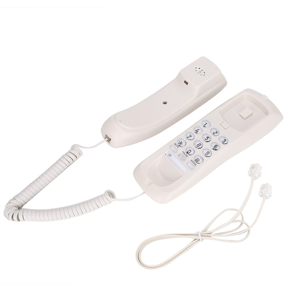 Mini Kantoor Telefoon Thuis Vaste Telefoon Desktop Snoer Vaste Telefoon Bedrade Telefoons Voor Thuis Office Business Hotel Gebruik