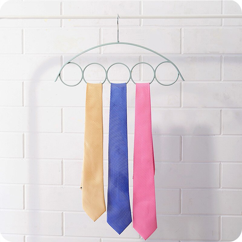5 hole scarf hangers plastic ring organizers neck tie and belt receive a case link display racks