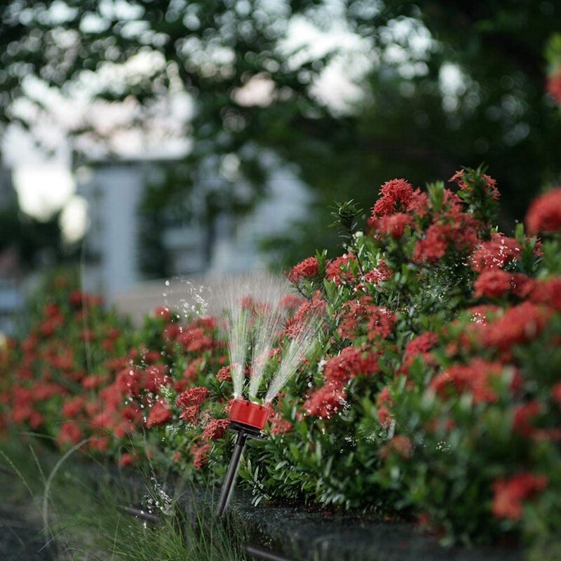 250 Pcs Irrigation Fittings Kit, Drip Irrigation Barbed Connectors for Garden Water Hose Connectors