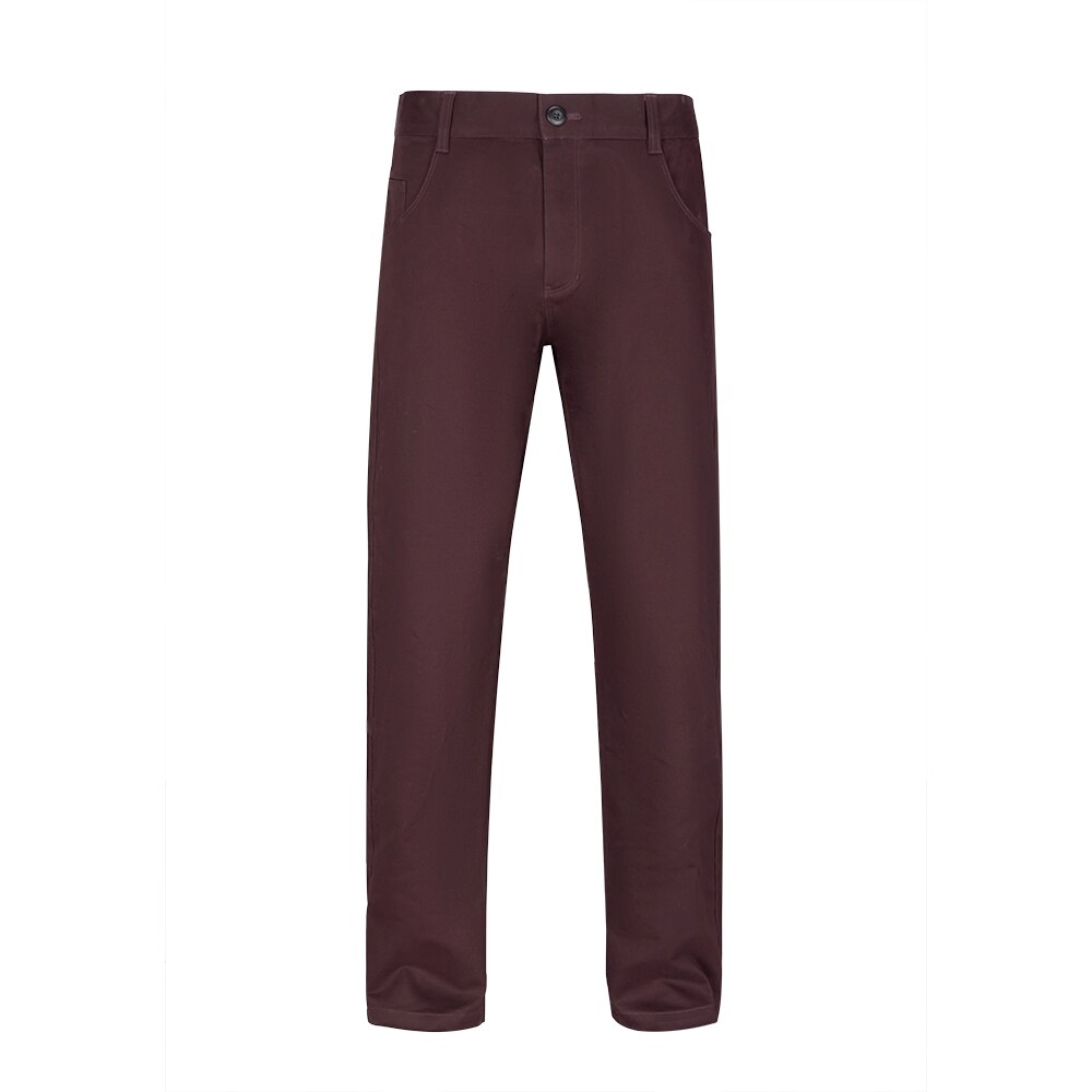 EXCELLENT ELITE – pantalon de costume pour homme, vêtement d'extérieur, ample, adapté à toutes les saisons: Purplish Red / 30