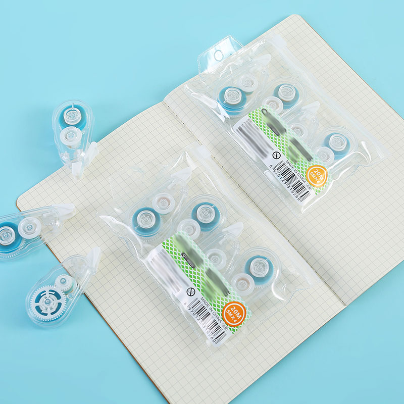 (4 stks/1 set) Dubbelzijdige Stippen Lijm Tape, Zuurvrij & Archiefveilig, Permanente Tape Roller Tape Runner, Plakband Dis