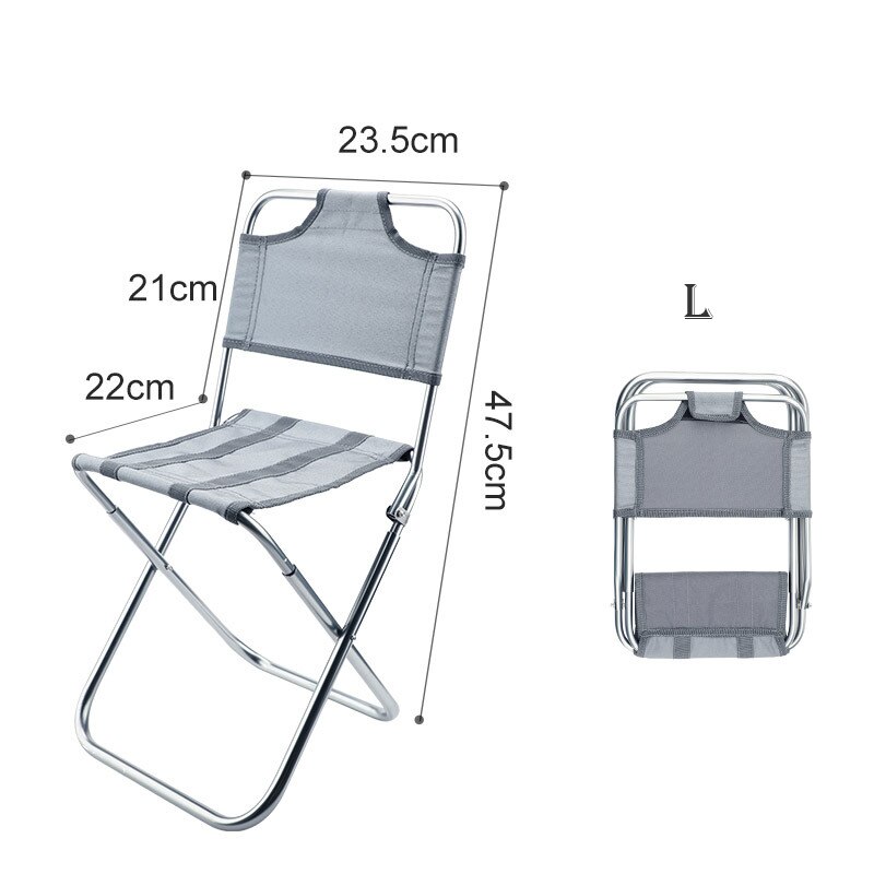 Taburete De Camping Plegable, Silla Pequeña De Aleación De Aluminio Portatil Plegable Tripode Para Pesca Conciertos Bocetos Barbacoas Y