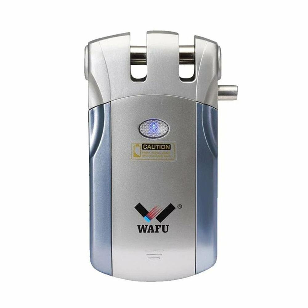 Wafu WF-019 Control inalámbrico Bluetooth cerradura electrónica con Control remoto teléfono abrir y cerrar cerradura inteligente puerta Fácil instalación: Default Title