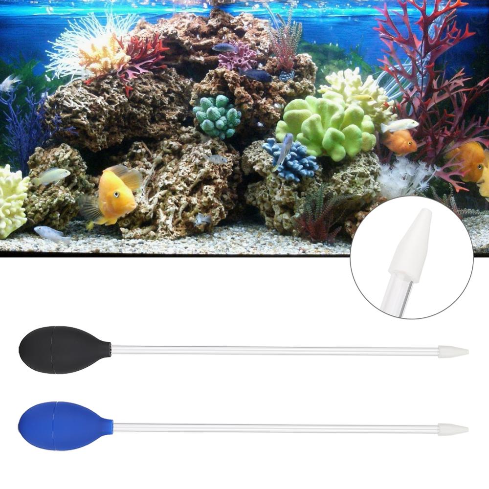 Aquarium Tank Food Timer Feeding Dispenser Feeding Cup Acrylic Coral Feeder Water Changer Suction Feces Tank Coral Feeding Tube