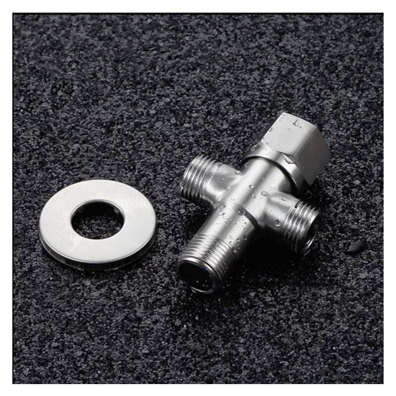 Wall Mounted Angle Valve Stainless Steel Filling Valves Kitchen Bathroom Tool Triangle Valve for Toilet Sink Basin Water Heater