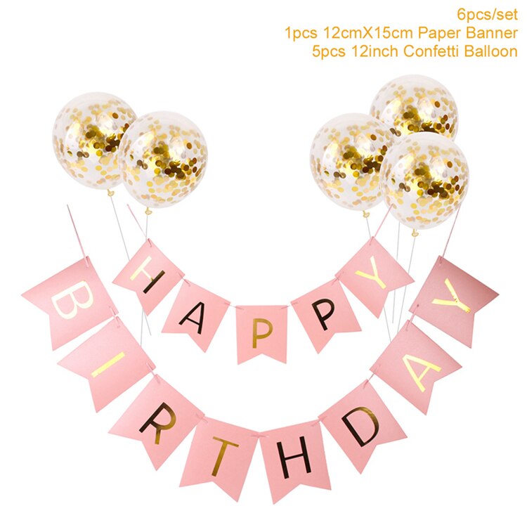 PATIMATE Birthday Crown Hats 1st 2nd 3rd Birthday Party Decoration Princess Crown Baby Kid Cap One Year Birthday Decoration: paper banner 2