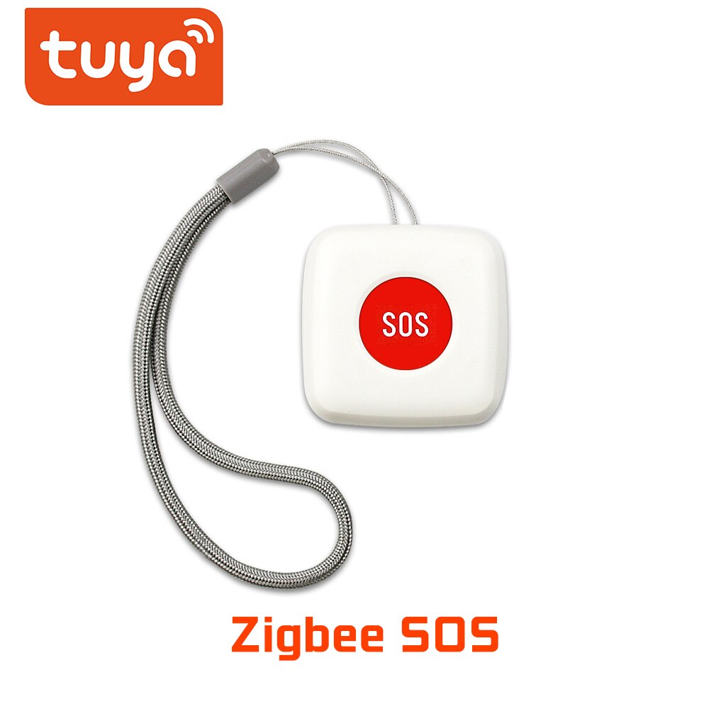 Tuya zigbee sos painike anturi hälytys vanhusten hälytys vedenpitävä hätäapu hälytyskytkin toimii tuya zigbee hub smartlife -sovelluksen kanssa: Zigbee tuya sos