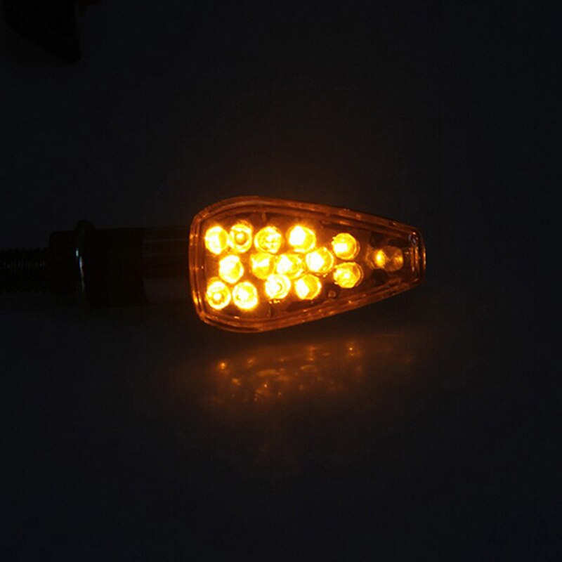 1pc moto avant et arrière clignotants feux de direction lampe de direction Super lumineux LED étanche