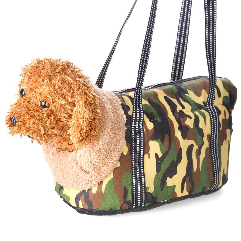 Outdoor Travel Pet Sling Bag Classic Pet Carrier For Small Dogs Cozy Soft Puppy Cat Dog Bags Backpack Pug Pet Supplies