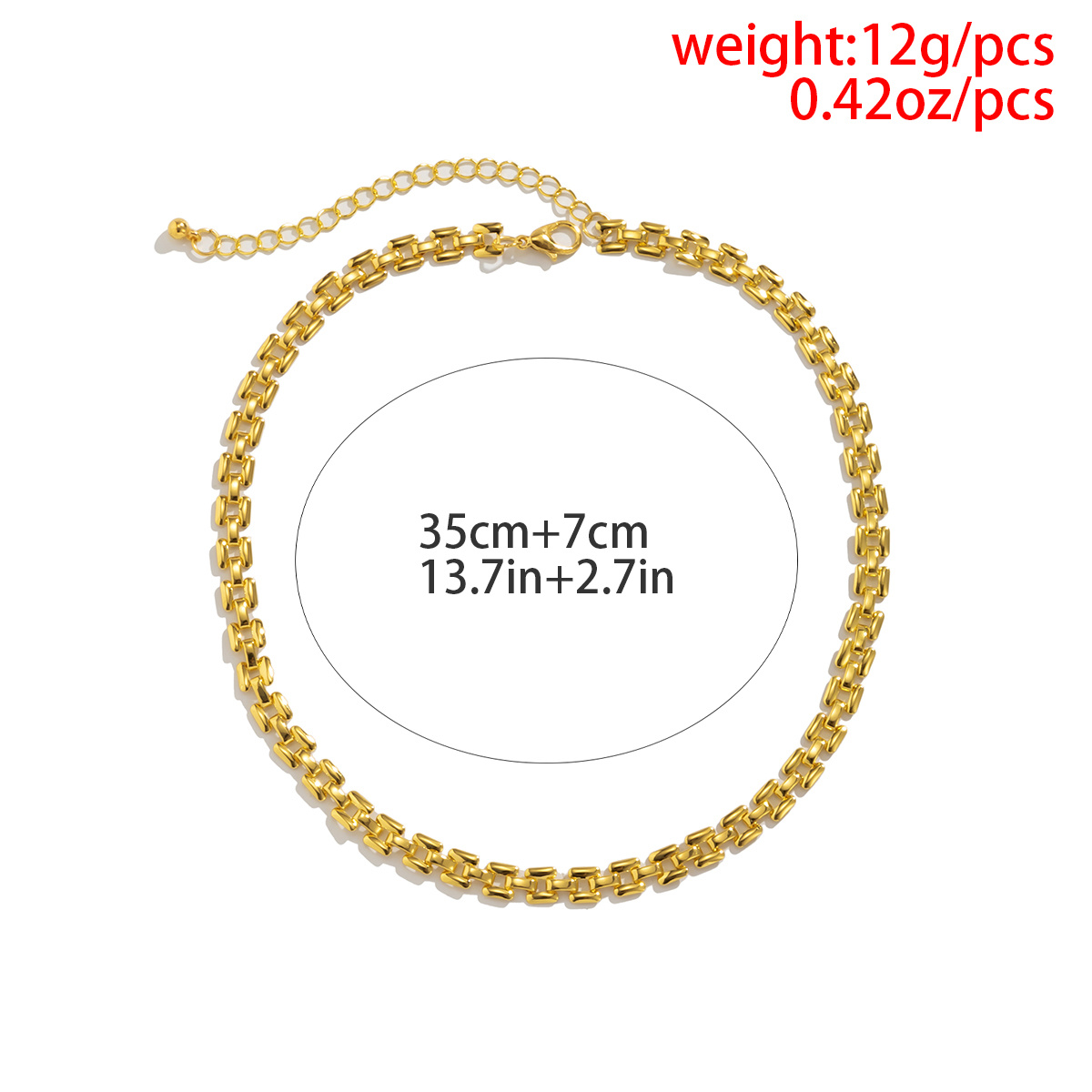 Lacteo Vintage sztuczna perła geometryczna Choker naszyjnik dla kobiet modny złoty kolor metalowy cienki łańcuszek do obojczyka naszyjnik prezent: Gold Color 6