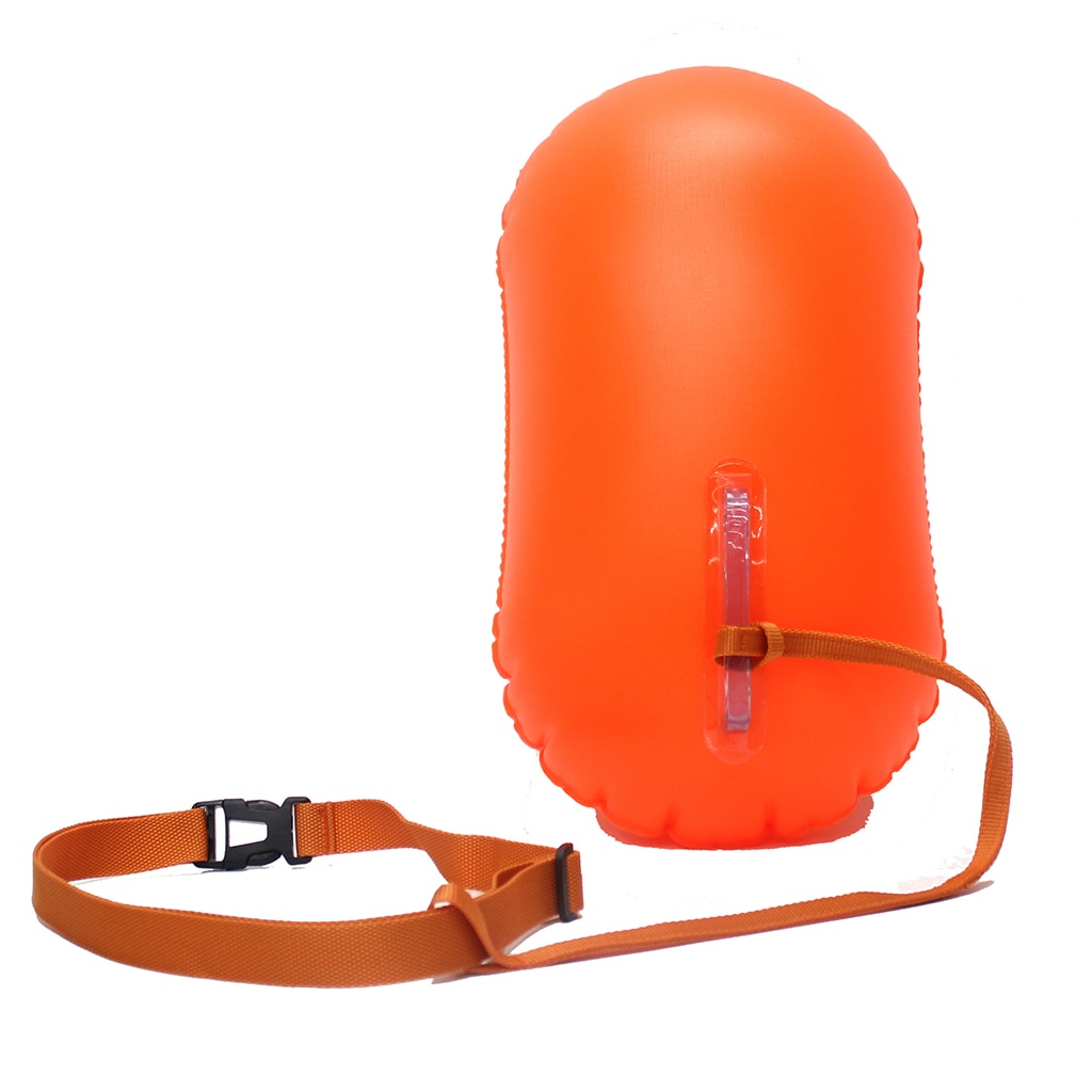 Zwemmen Boei Veiligheid Beursgang Apparaten Drijvende Air Bag Voor Open Water Zwemmers Training Apparatuur