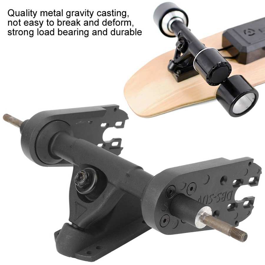 9in Electric Skateboard Bridge Bracket Metal Four-Wheel Electric Skateboard Bridge Bracket Accessory