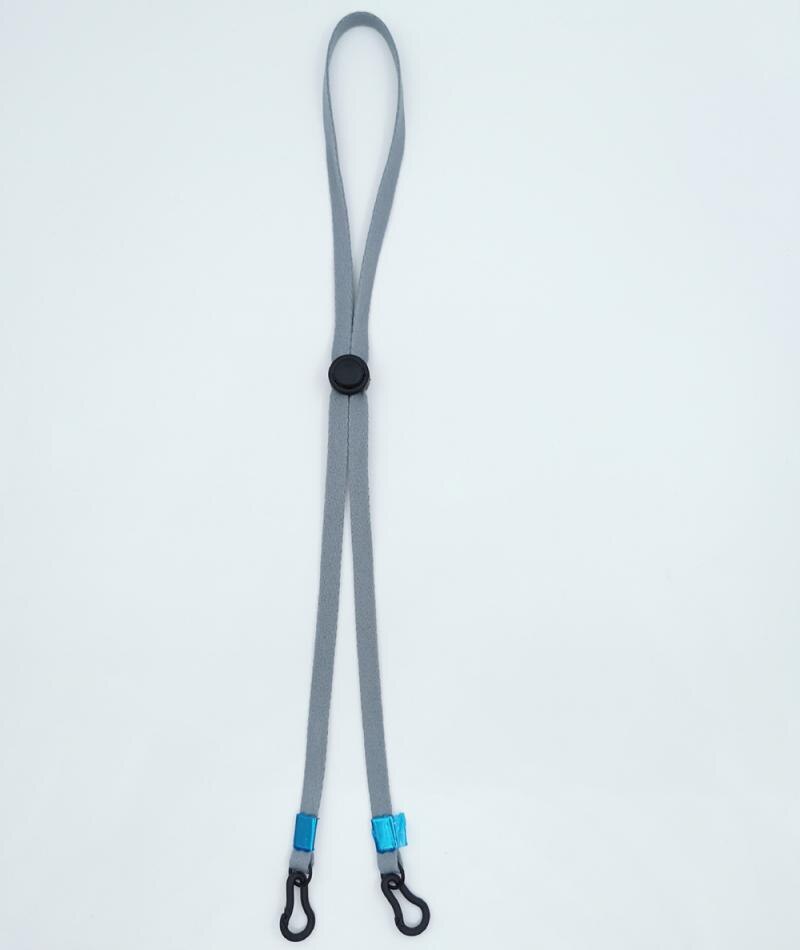 Masker lanyard kinderen masker houder - gezichtsmasker ketting - gezicht anti-verlies en anti-masker lanyard: Grijs