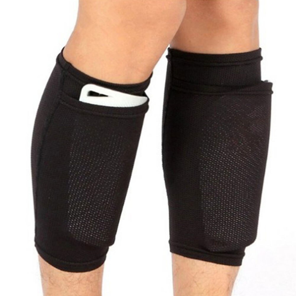1 Pair Men Shin Guard Adult Kids Boys Football Leggings Ankle Socks Foot Protect Thick Pad Sleeves Shin Guard