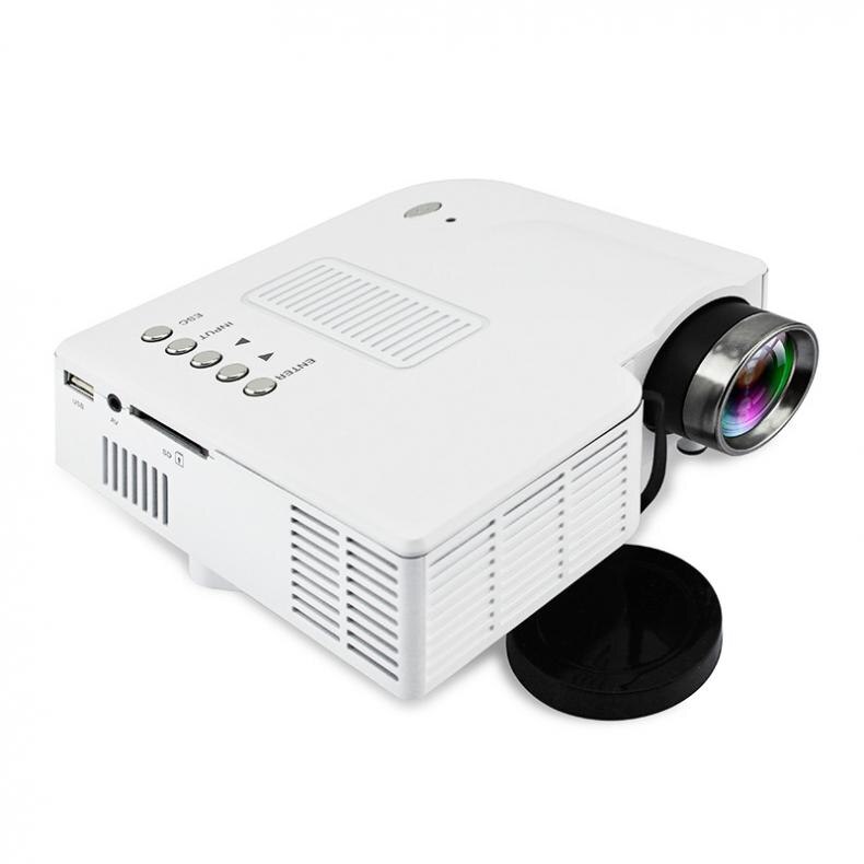 UC28B 60 Inch Draagbare Mini Led Projector Multimedia Projector 320X180 Resolutie 500 Lumen Voor Thuis En Entertainment