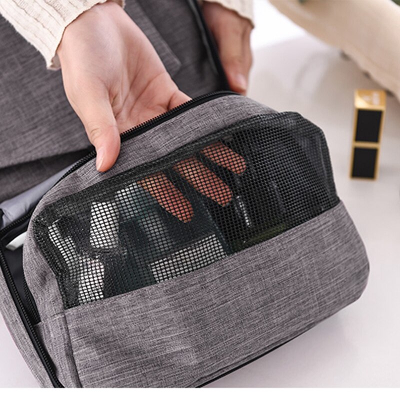 Local Stock Travel Makeup Cosmetic Bag Toiletry Wash Case Organizer Storage Hanging Pouch