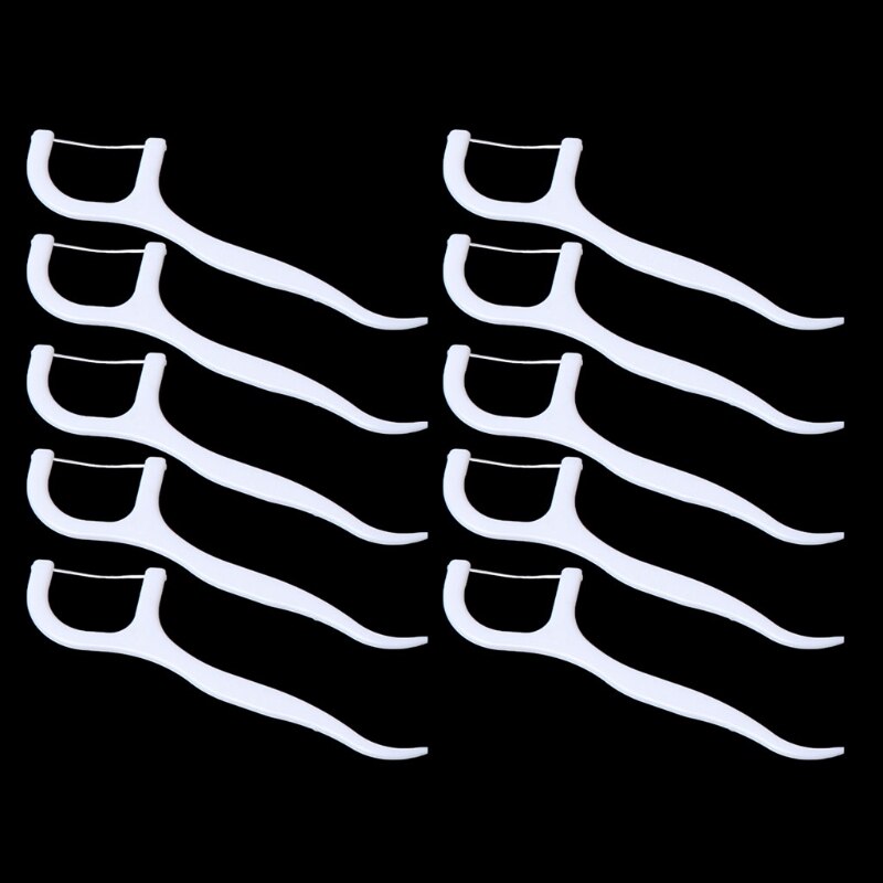 Fil dentaire, 50 pièces, cure-dents, soins buccaux, 40jd