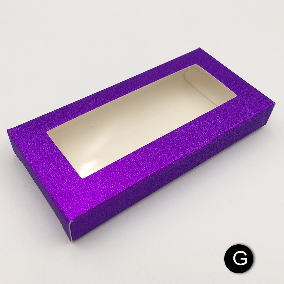 10pcs/lot Lash Packaging Holographic Lash Boxes Packaging Bulk Soft Paper Eyelash Packaging Box Empty Lashes Box: 10 pcs box with tray / G