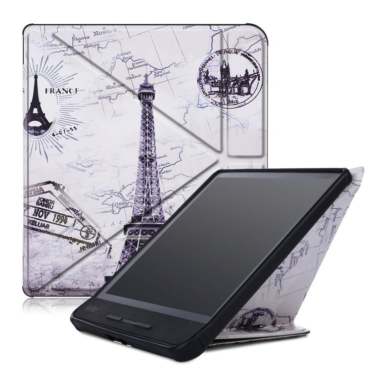 Obudowa stojąca przypadku do Kobo Forma 8 cal czytnik ebooków magnetyczne funkcja automatycznego włączania i wyłączania smart cover + długopis Stylus jako prezent: CTU-tieta-pen