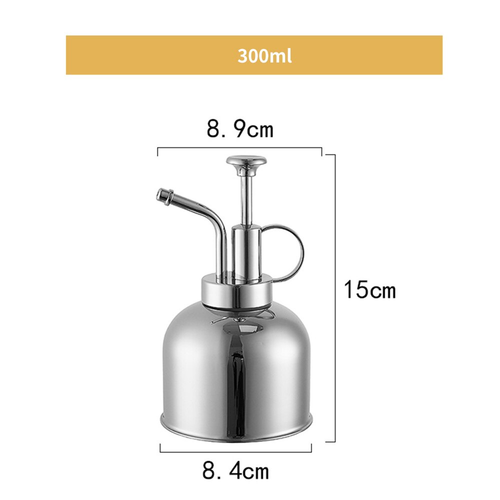 Konewka konewka ze stali nierdzewnej stalowe długie wylewka ogrodnictwo doniczkowe użyj uchwytu idealny robić podlewania rośliny kwiatowe prysznic akcesorium: H-4