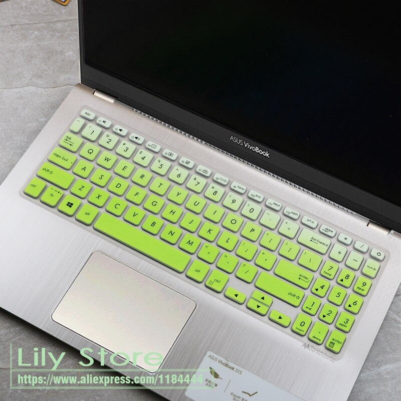 Dla Asus Vivobook 15x512 ub X512 FJ X512 FL X512 FB X515 FA X512F X512DA X512 UF X512 UA x512fb 15.6 cal klawiatura pokrywa skóry: fadegreen