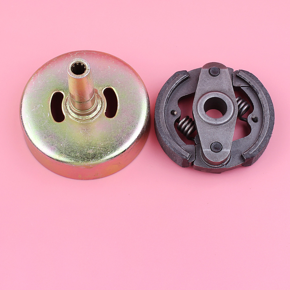 Clutch Assembly 75mm with 9 Teeth Clutch Drum For Robin NB411 Grass Trimmer Brush Cutter Engine Motor Part