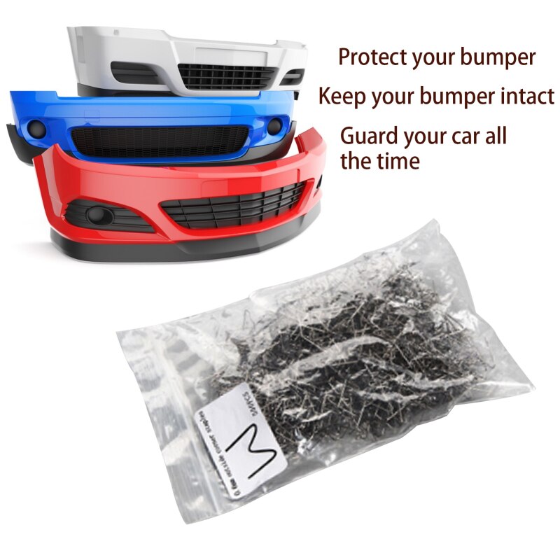 100Pcs Nietjes Bumper Rvs Metalen Lasser Accessoires Carrosserie Reparaties Pre Cut Wave Nietjes Bumper Plastic Nietmachine