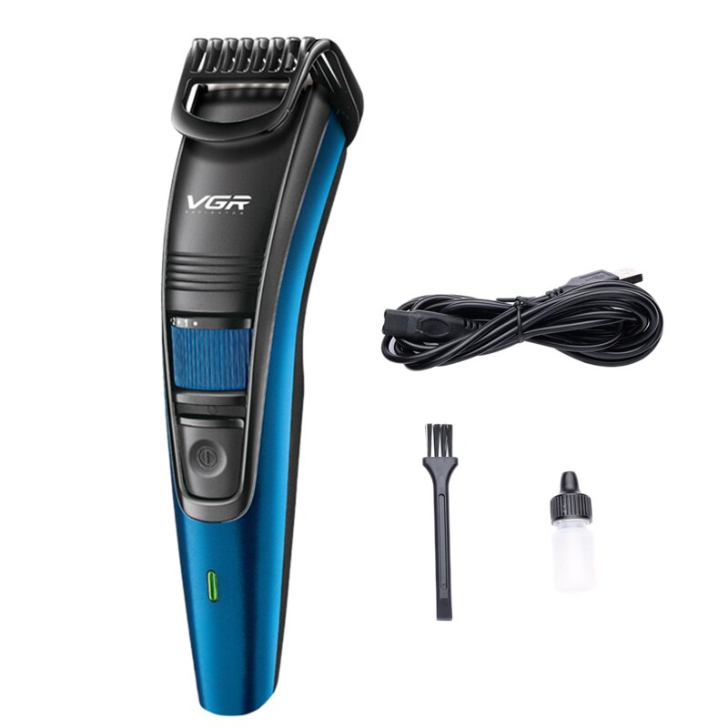 EAS-VGR V-052 tondeuse à cheveux électrique limite réglable peigne coupe cheveux rasoir USB Rechargeable tondeuse à barbe: Default Title