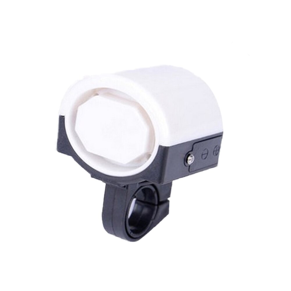 Luide mtb-racefiets, elektronische fietsbel, luide claxon, fietstoeter, sirene, alarmbel, fietsbel, accessoire: Wit