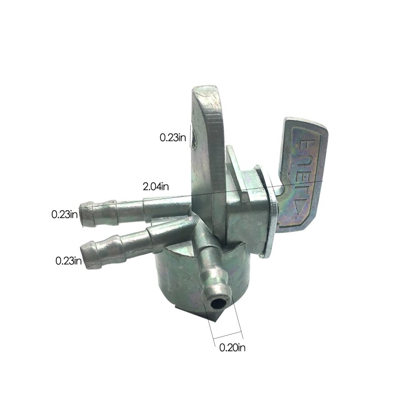 3-Port Gas Fuel Valve Switch Tap Valve Switch For YMH ATV Motorcycle Dirt Bike