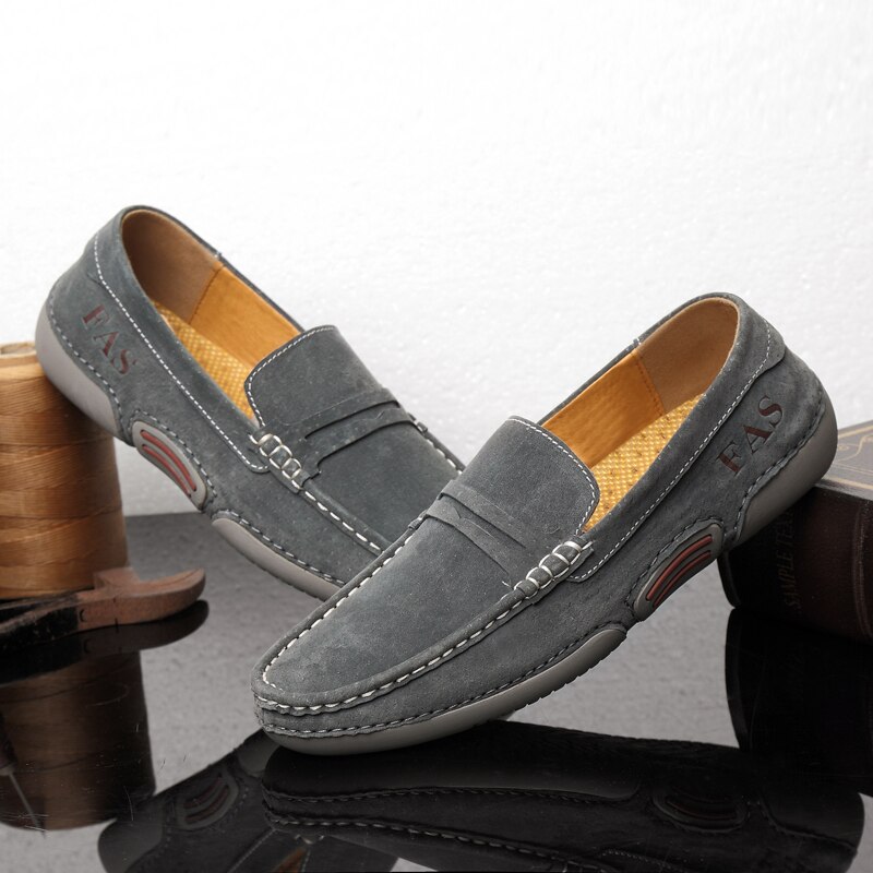 Muts schoenen ademend heren loafers schoenen autoschoenen zakelijk formeel kleding casual peas schoenen *