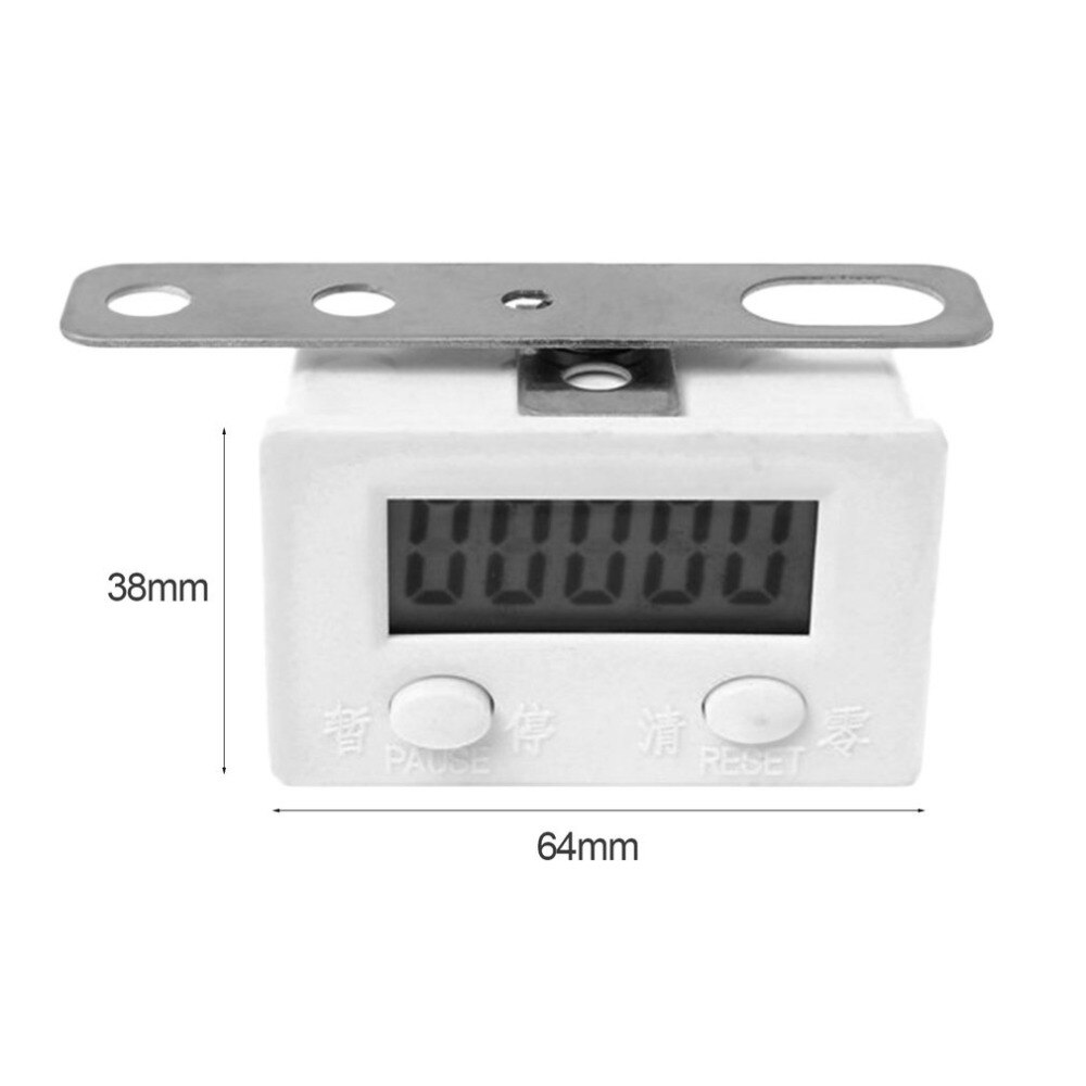 Neue 5-Ziffer Digital schlagen Elektronische Zähler Magnetische Induktive LCD Anzeige Nähe Schalter Runde Starken Magnet TT-5J