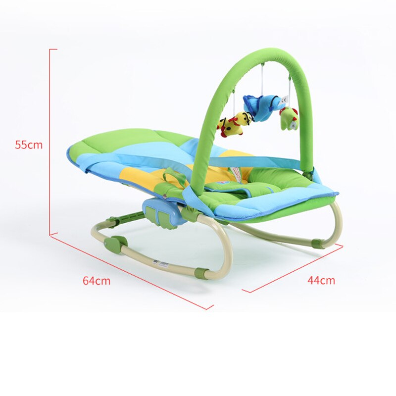Multi-fonction bébé bascule videur -né enfant en bas âge musique dormir bébé balançoire chaise avec musique 0-18month