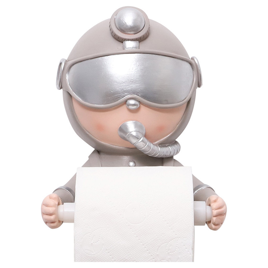 Funny Diver Shape Toilet Paper Holder Home Tissue Storage Stand Rack Hanger
