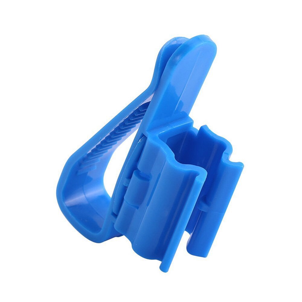 2X Plastic Aquarium Tank Water Pipe Clamp Hose Tube Rod Fixing Clip Mount Holde