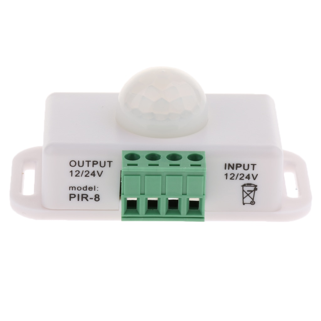 DC 12V 24V PIR Sensor LED Dimmer Switch Motion Infrared Switch