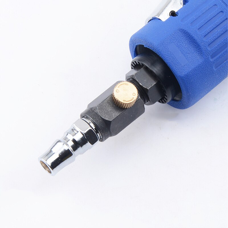 Pneumatic tools 3/8 inch pneumatic straight drill 10mm rubber handle industrial straight shank air drill