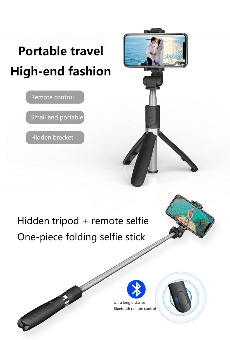 Bluetooth Selfie Stick Voor Iphone/Xiaomi/Huawei Mini Statief Uitbreidbaar Monopod Bluetooth Remote Shutter Telefoon Houder