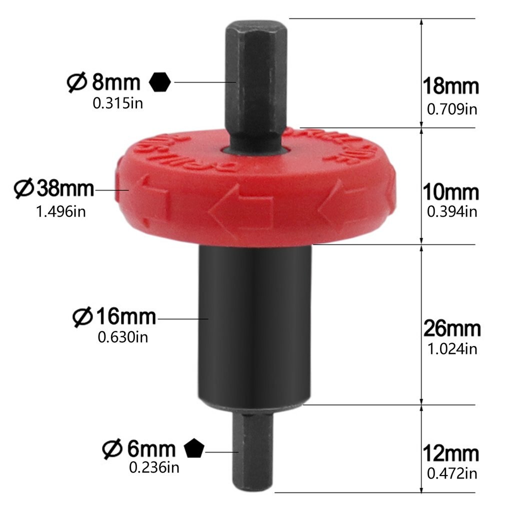 Jump Start Electric Starter Bit Motor Starter Lawn Mower Starter for Lawn Mower Leaf Blower Cultivator Engine Drills Adapter