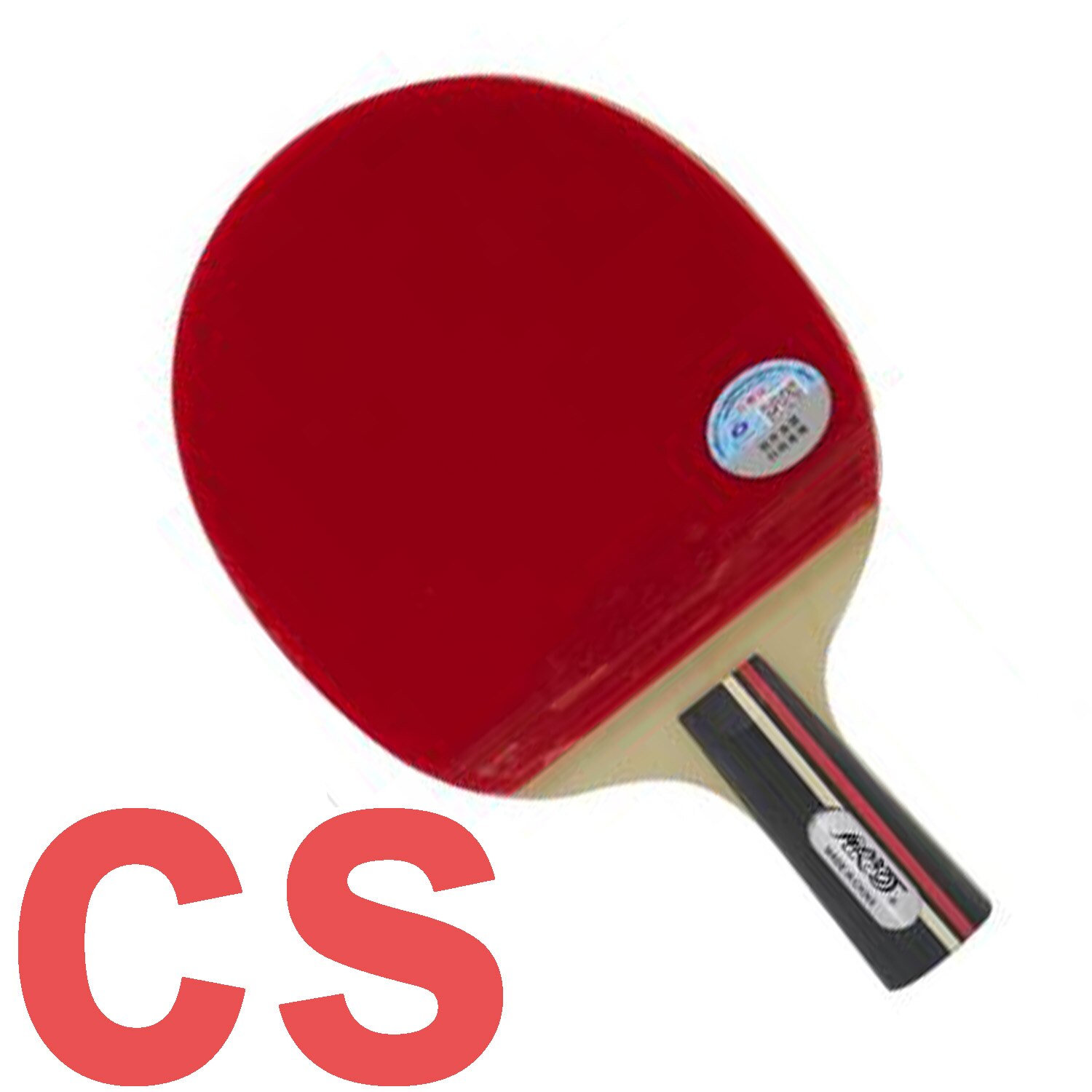 Raquette de Tennis de Table authentique Galaxy Yinhe 01B 01D, raquettes finies, boutons dans la raquette de sport, raquette de Ping-Pong: CS with case