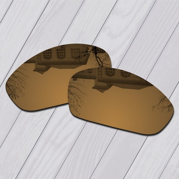 E.O.S Polarized Enhanced Replacement Lenses for Oakley Monster Dog Sunglasses - Multiple Choice: Bronze Golden