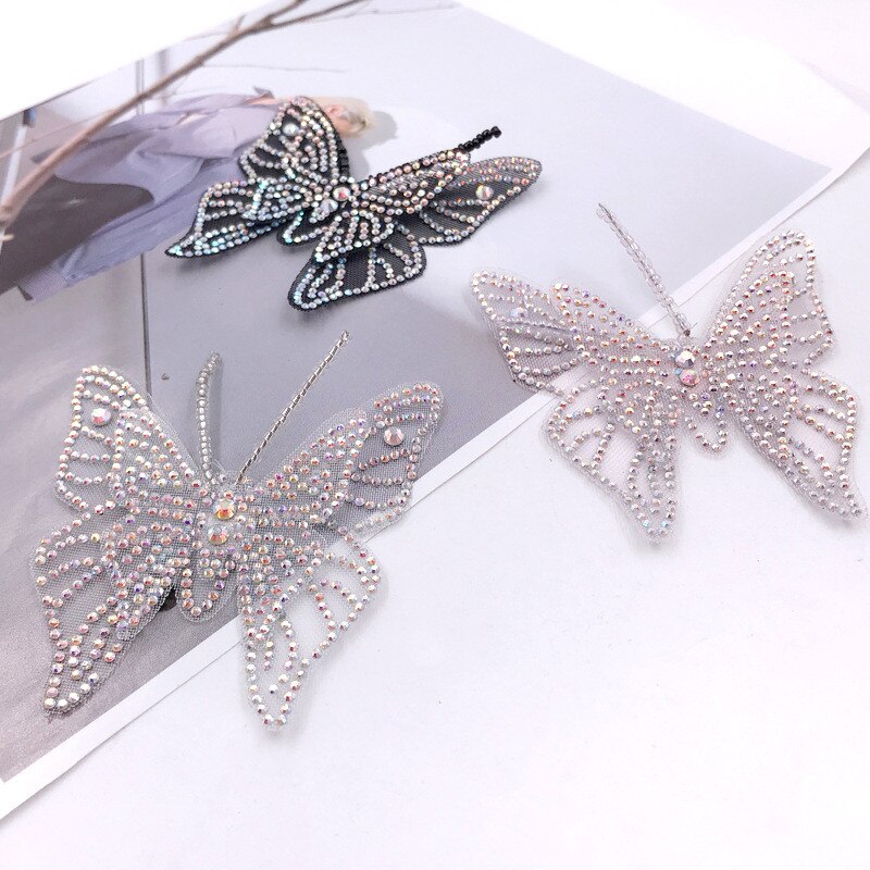Diy strik schoen bloem bruids bruiloft feest schoenen accessoires voor hoge hakken sandalen laarzen slippers handmatige strass decoraties