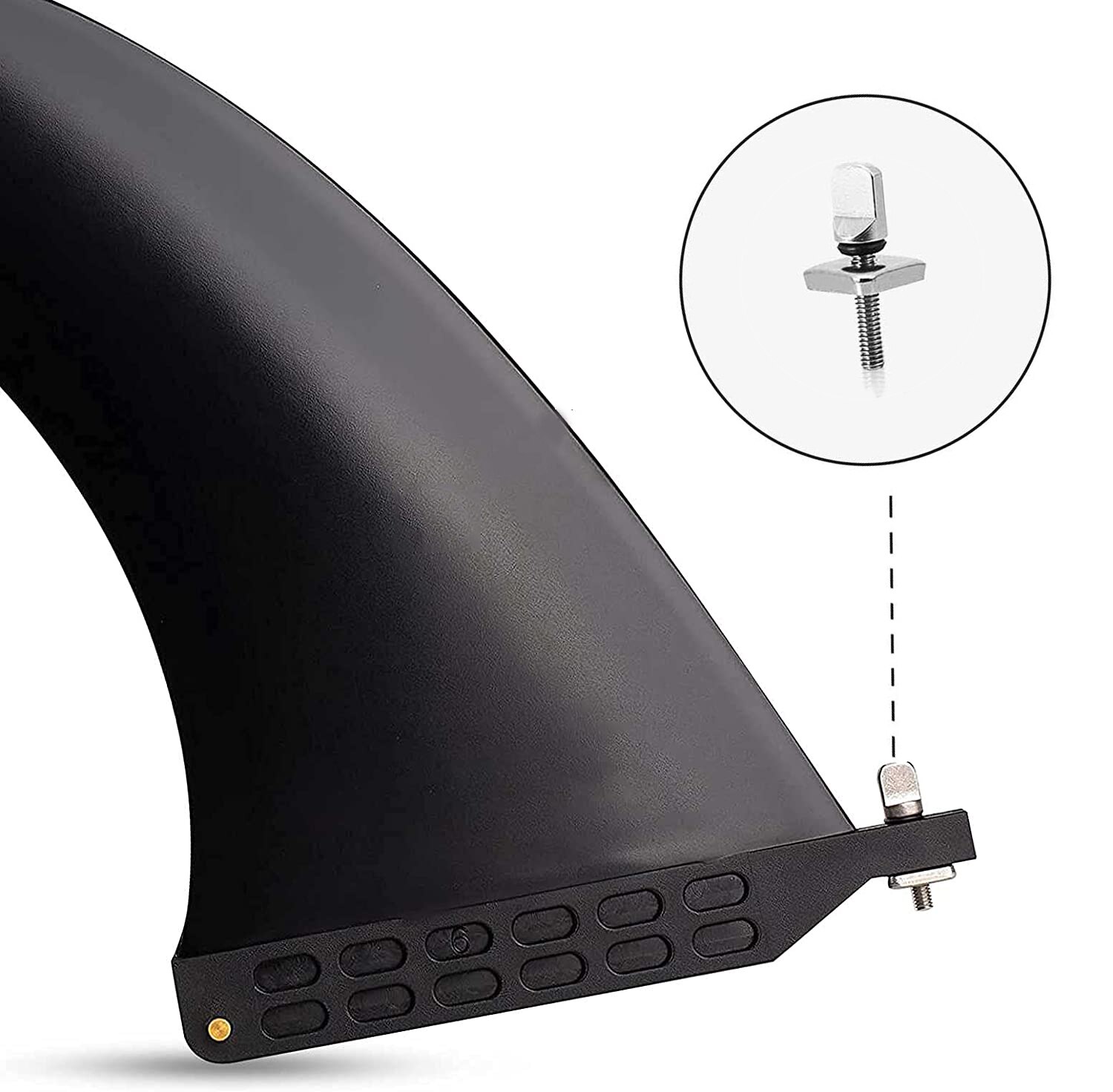 10Pcs/lot Stainless Steel Boat Surfboard Fin Screw Fin Plate Replacement Kit SUP Longboard Boat Accessories