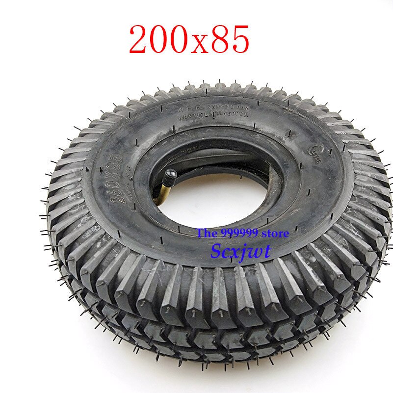 Goo 260x85 Tire and Inner Tube 3.00-4(10"x3", 260*85) Knobby Scooter, ATV and Go Kart Tire and Tube Motor Tire